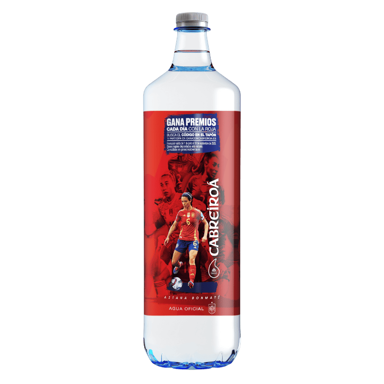 Agua mineral de Cabreiroá, pack 6 botellas de 1,5 l