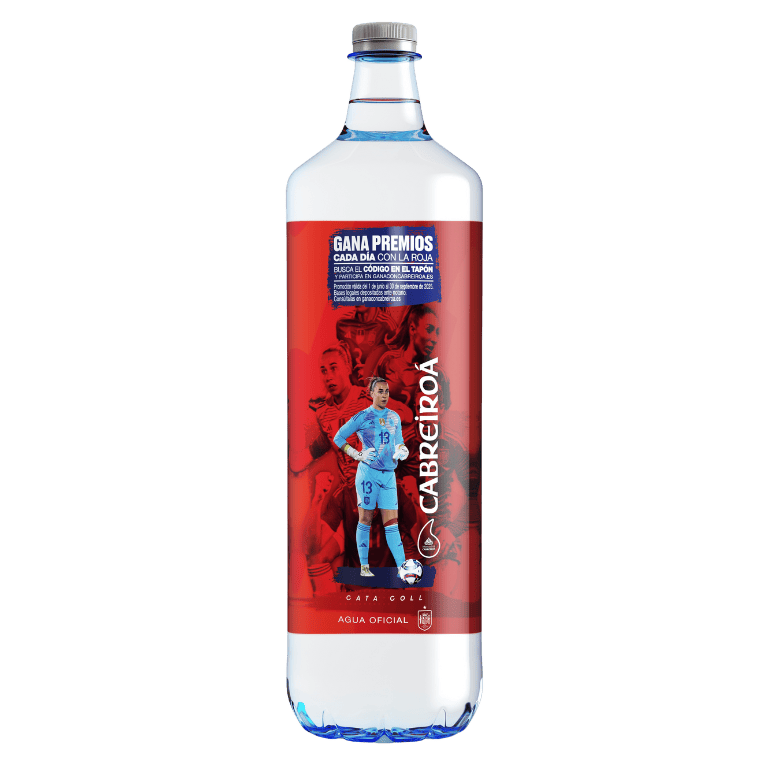Agua mineral de Cabreiroá, pack 6 botellas de 1,5 l