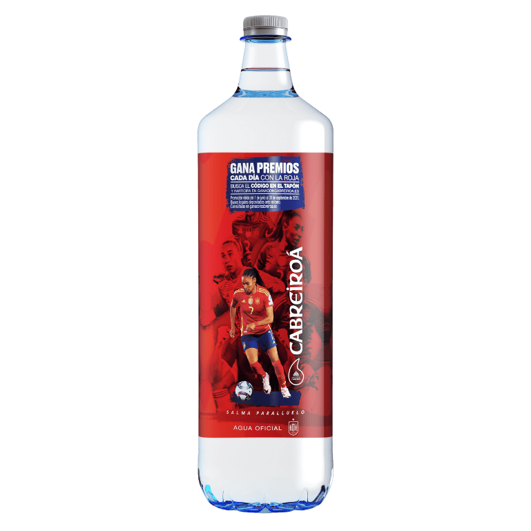 Agua mineral de Cabreiroá, pack 6 botellas de 1,5 l