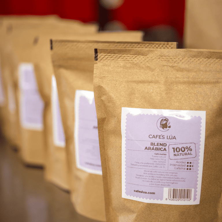 Café blend arábica de Cafés Lúa, 250 g