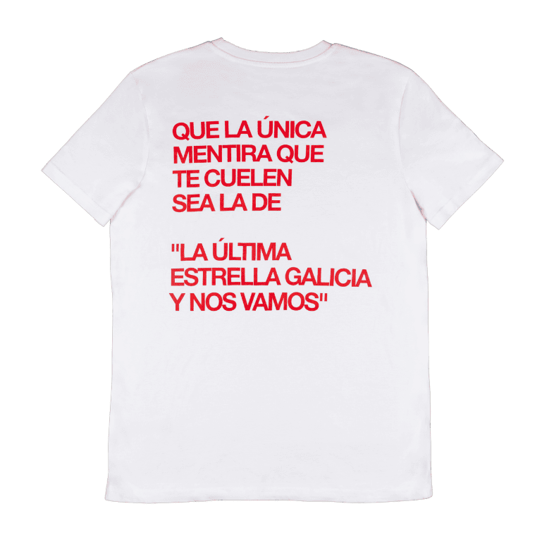 Camiseta Estrella Galicia "La última y nos vamos"