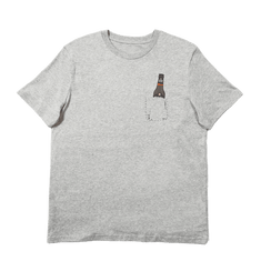 Camiseta Estrella Galicia Edición Bolsillo gris claro