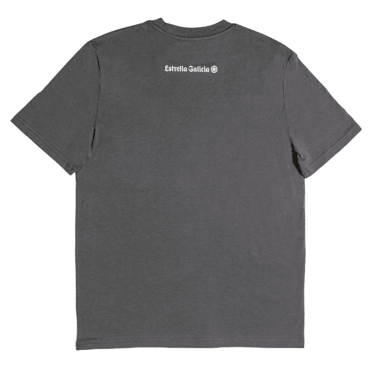 Camiseta Estrella Galicia Edición Señal gris oscuro