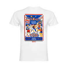 Camiseta Estrella Galicia x ReiZentolo Blanca
