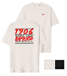 Camiseta 1906 La Milnueve edición “Para una inmensa minoría”