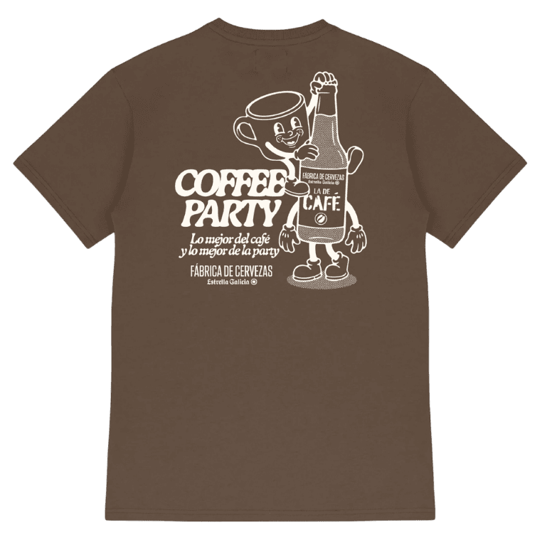 Pack Fábrica de Cervezas Edición "La De Café" y la Camiseta Caffe Party