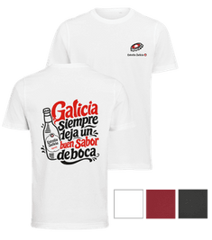 Camiseta edición “Galicia siempre deja un buen sabor de boca”