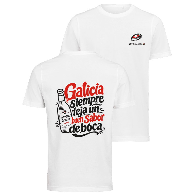 Camiseta edición “Galicia siempre deja un buen sabor de boca”