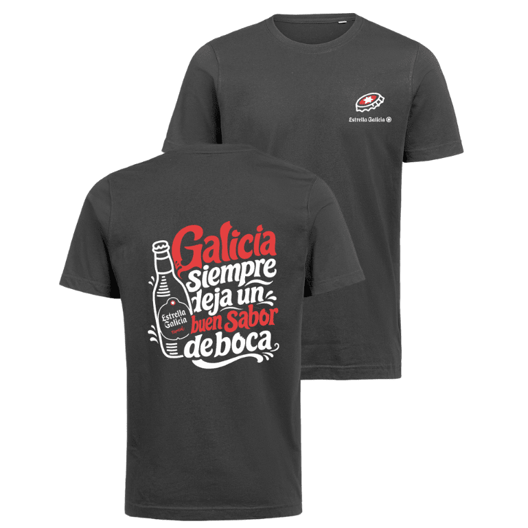 Camiseta edición “Galicia siempre deja un buen sabor de boca”