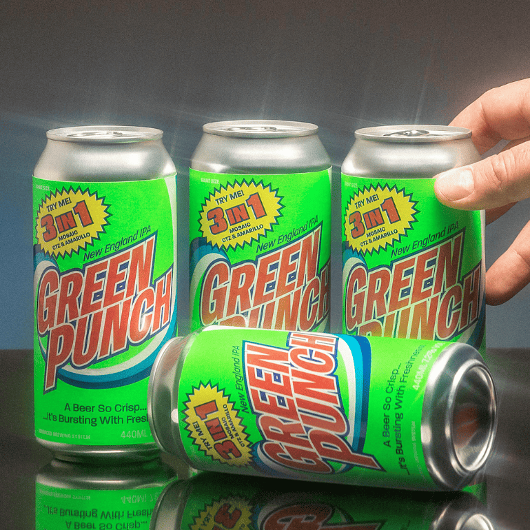 Río Azul Green Punch, lata de 44 cl