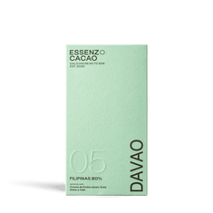 Chocolate Davao Essenzo Filipinas 80% de Essenzo Cacao, 1 tableta de 80 g