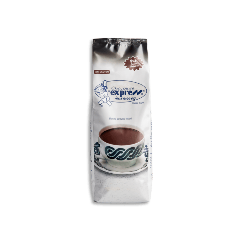Chocolate en polvo con harina azucarado de Chocolate Express, 1 bolsa de 1 kg