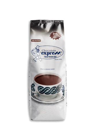 ¿Cómo se hace el chocolate en polvo con harina azucarado de Chocolate Express? 