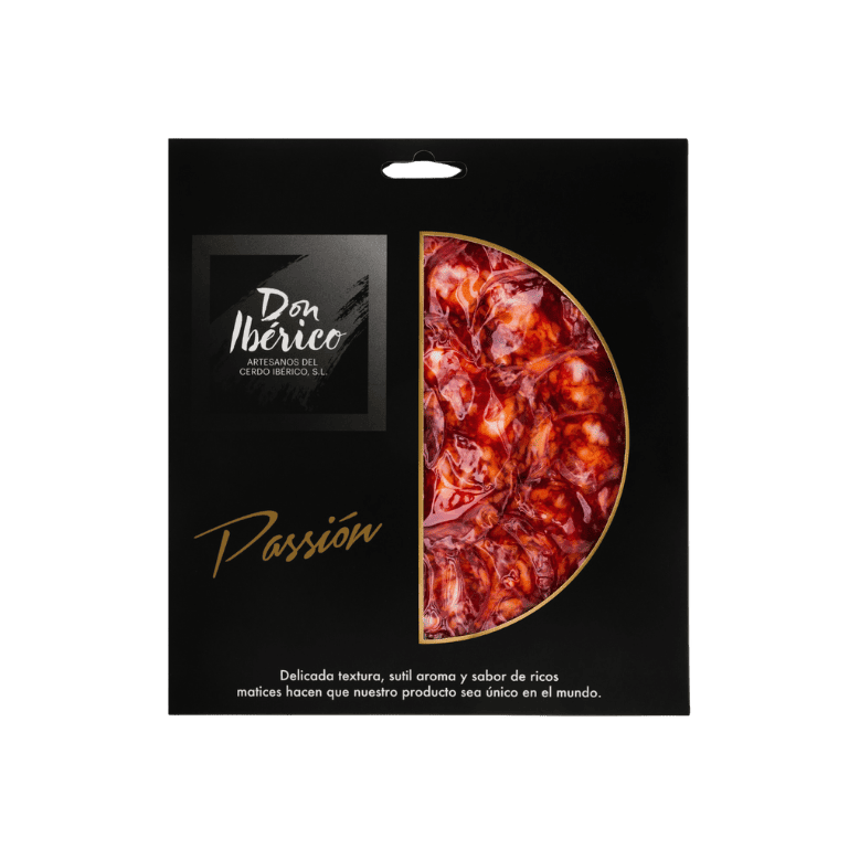 Surtido de Bellota 100% Ibérico loncheado de Don Ibérico, 5 sobres variados de 80 g