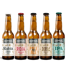 Domus Mix 5 Recetas, 12 botellas de 33 cl