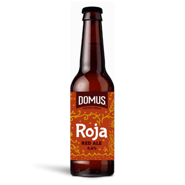 Domus Red Ale, botella de 33 cl