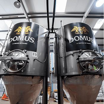 Fábrica de cervezas artesanales Domus, pioneras en España y hechas con recetas únicas