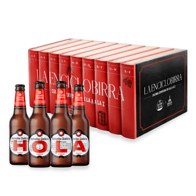 La Enciclobirra de Estrella Galicia, 27 botellas de 25 cl