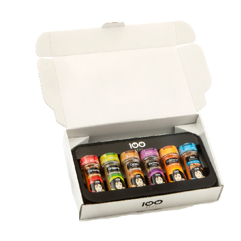 Especiero de Carmencita, 6 tarros