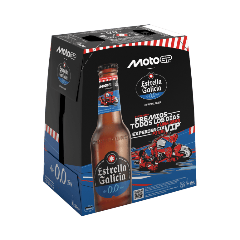 Estrella Galicia 0,0, 24 botellas de 25 cl