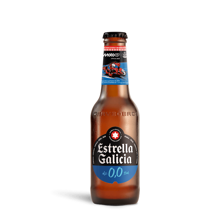 Estrella Galicia 0,0, 24 botellas de 25 cl