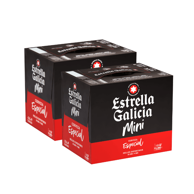 Pack minis: 1906 Reserva Especial XS y Estrella Galicia Especial Mini