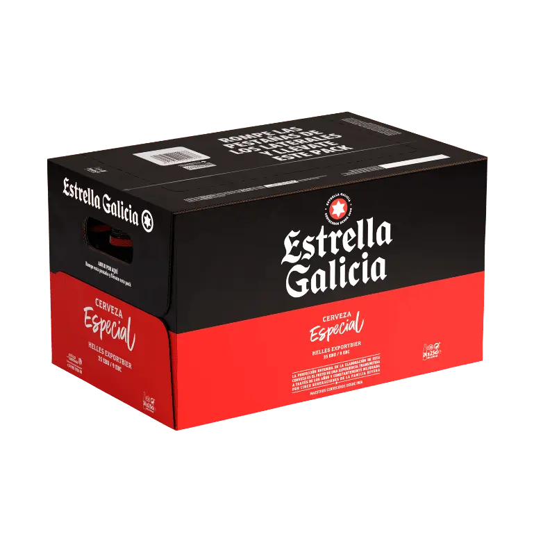 Pack Estrella Galicia Especial & vasos de caña