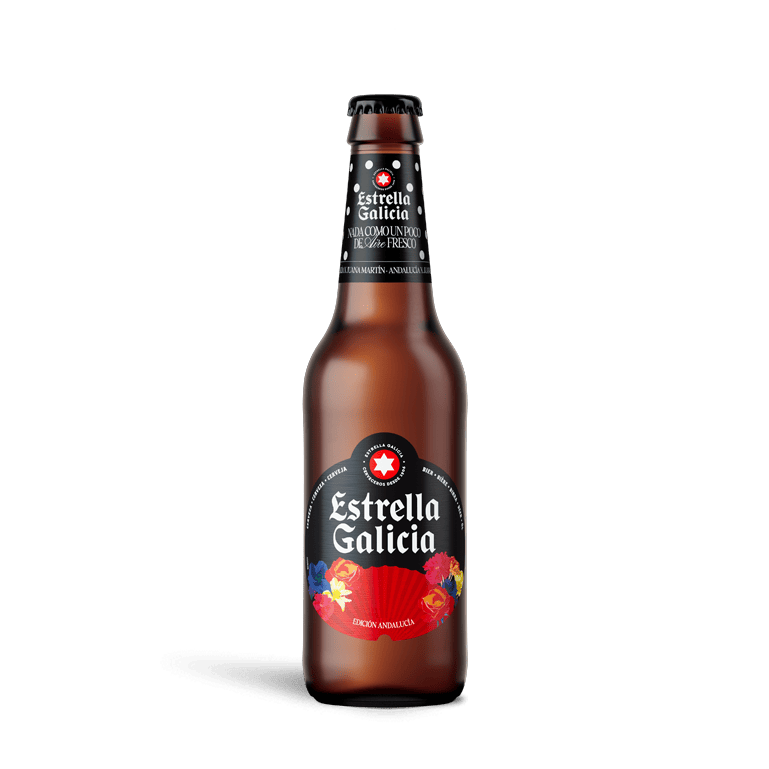 Estrella Galicia edición Andalucía con copa Atlántica
