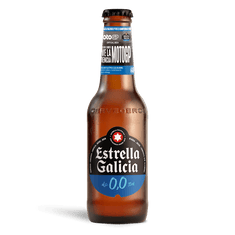Estrella Galicia 0,0, 24 botellas de 25 cl
