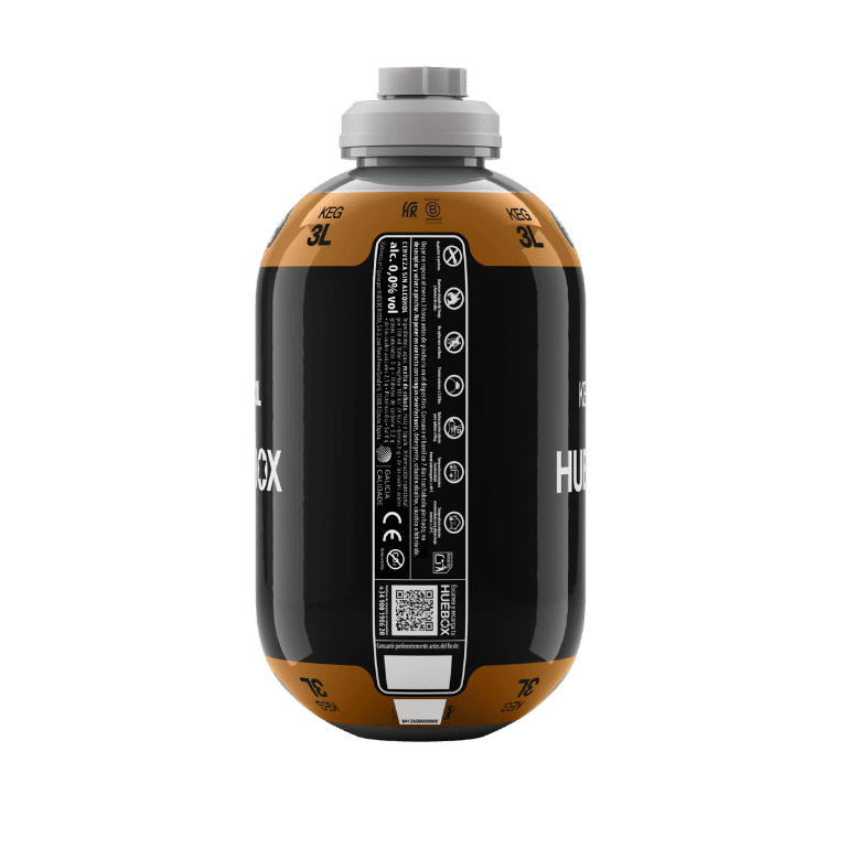 Estrella Galicia 0,0 Tostada, barril de 3 l