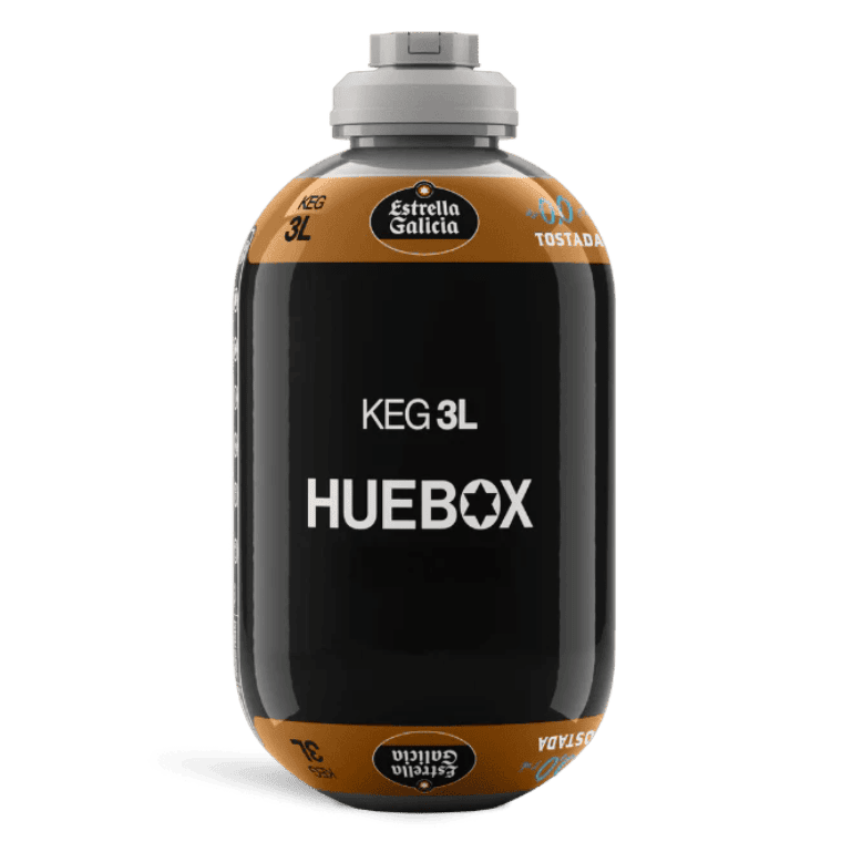 Estrella Galicia 0,0 Tostada, barril de 3 l