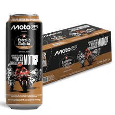 Estrella Galicia 0,0 Tostada, Frigopack de 10 latas de 33 cl