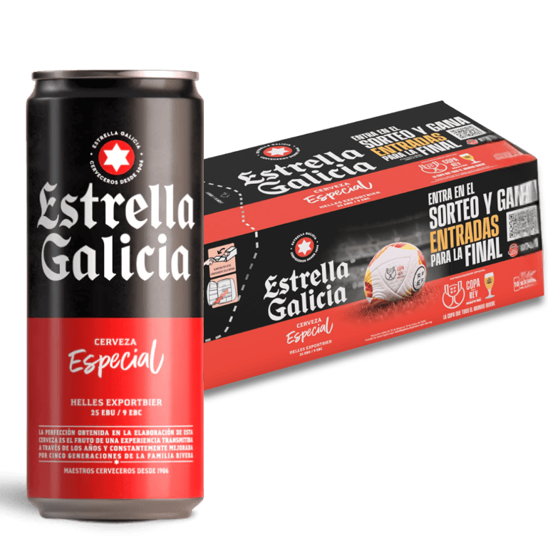 Estrella Galicia Especial, Frigopack de 10 latas de 33 cl