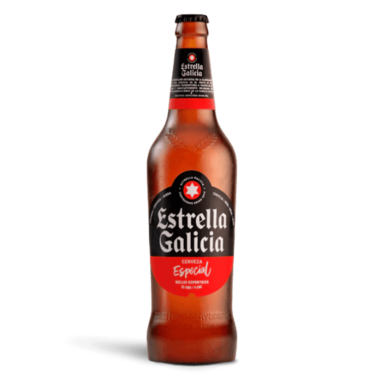 Estrella Galicia Especial, pack de 6 botellas de 66 cl