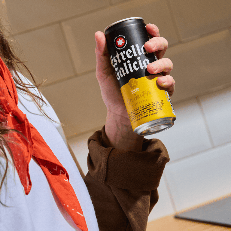 Estrella Galicia Sin Gluten, 24 latas de 33 cl