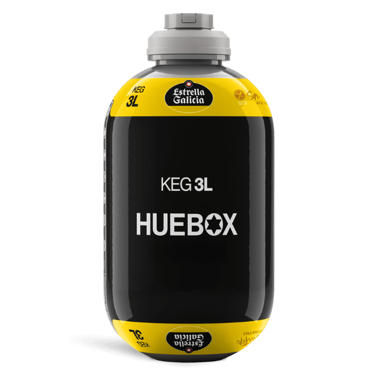 Estrella Galicia Sin Gluten, barril de 3 l