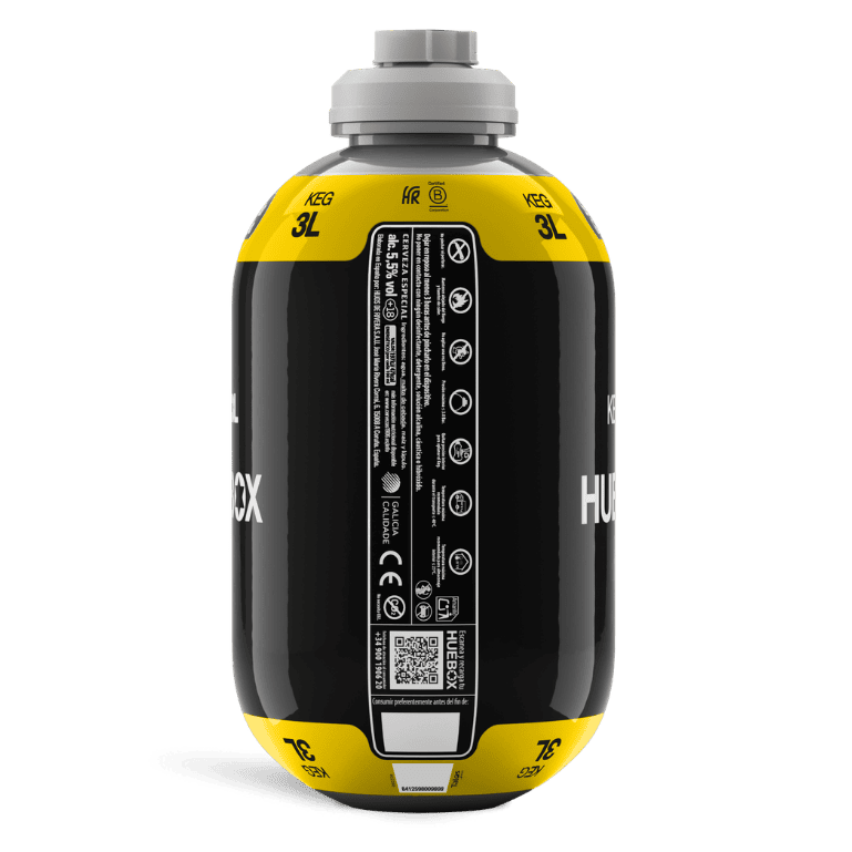 Estrella Galicia Sin Gluten, barril de 3 l