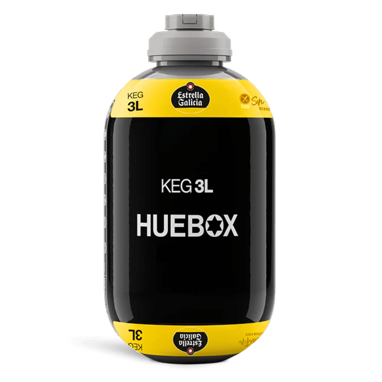 Estrella Galicia Sin Gluten, barril de 3 l