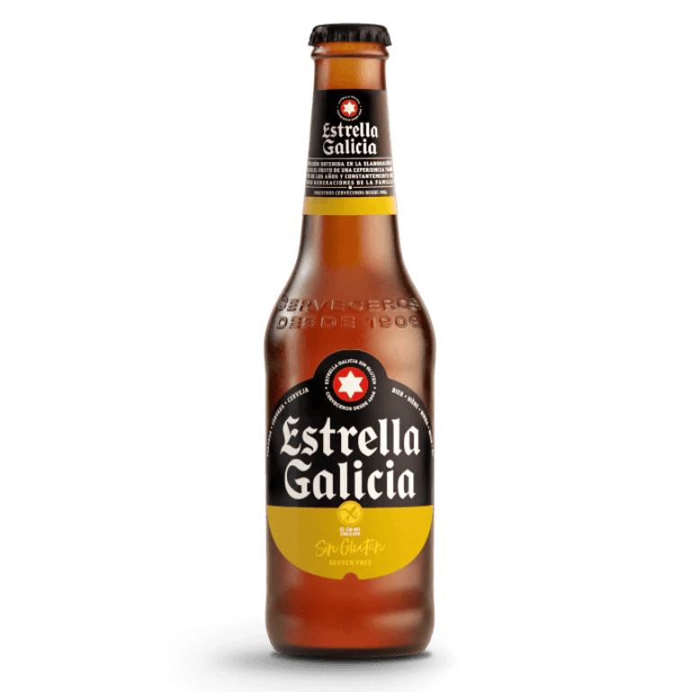 Estrella Galicia Sin Gluten, 24 botellas de 25 cl