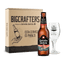 Botella de Estrella Galicia Edición Asturias con copa Atlántica, un tributo líquido al carácter noble y auténtico de esta legendaria tierra para acompañar tus celebraciones.