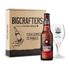 Estrella Galicia edición San Juan con copa Atlántica