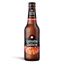 Una botella de 33 cl de Estrella Galicia Edición Valencia con copa Atlántica, un homenaje al fuego, la tradición y el espíritu mediterráneo.