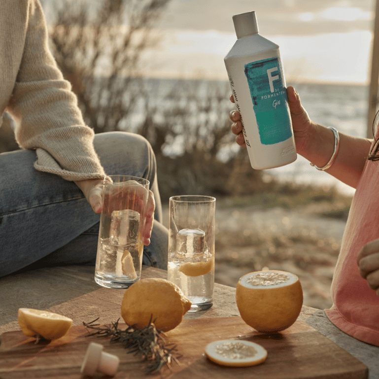 Ginebra F de Formentera, botella de 70 cl