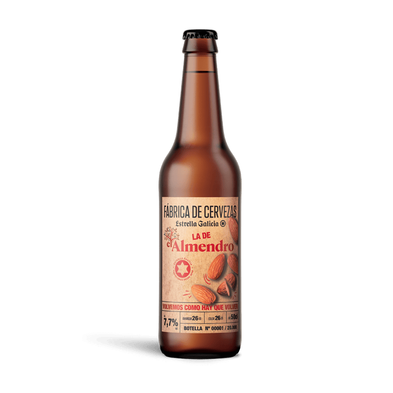 Fábrica de cervezas edición "La De El Almendro", 4 botellas de 50 cl