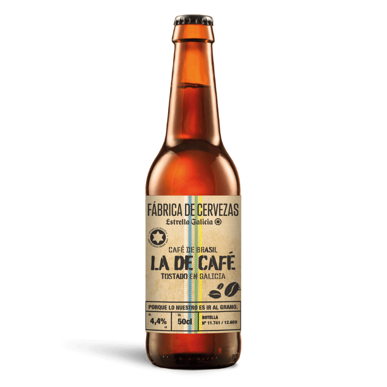 Fábrica de cervezas edición "La De Café", 4 botellas de 50 cl