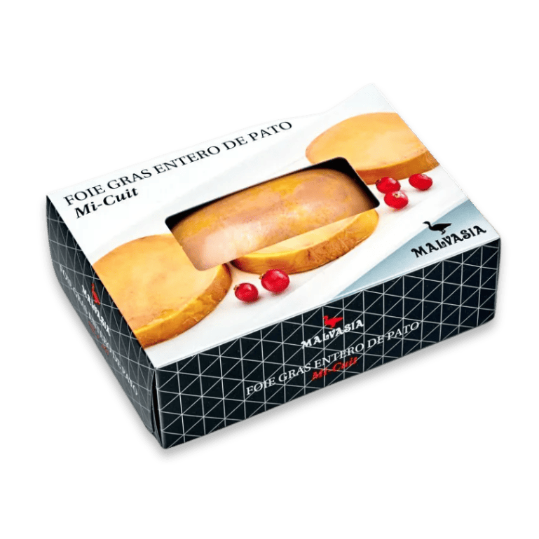 Foie gras entero Mi Cuit de MalvaSía, 250 g