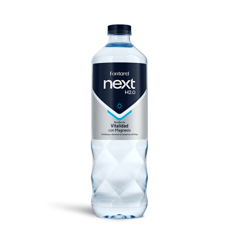Fontarel Next H2.0Ayuda a tu Vitalidad con Magnesio, 6 botellas de 1 l
