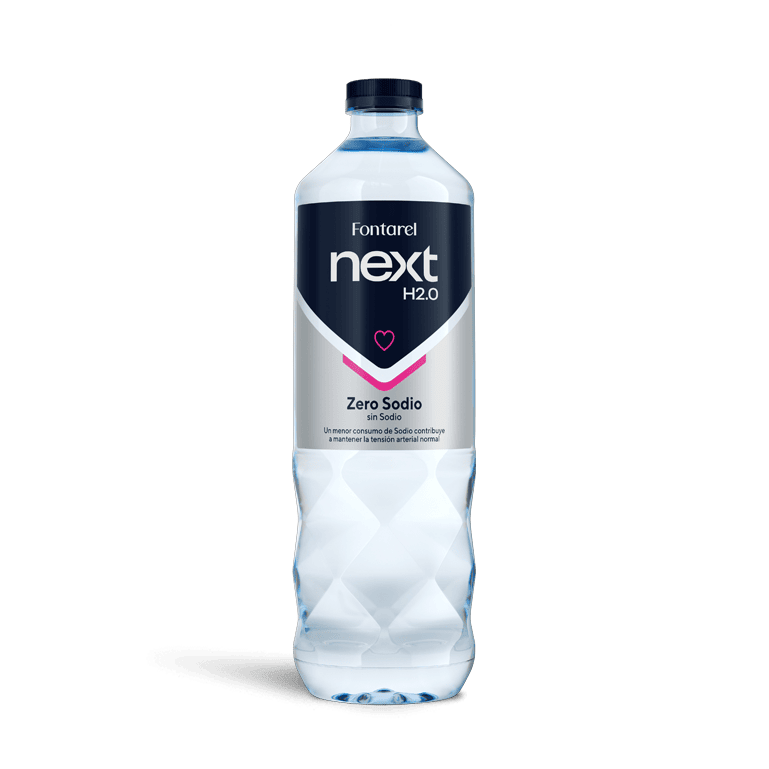 Fontarel Next H2.0 Zero Sodio, 6 botellas de 1 l