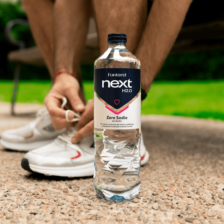 Fontarel Next H2.0 Zero Sodio, 6 botellas de 1 l