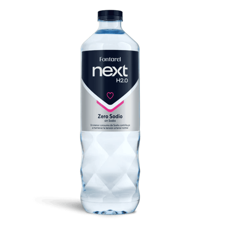 Fontarel Next H2.0 Zero Sodio, 6 botellas de 1 l